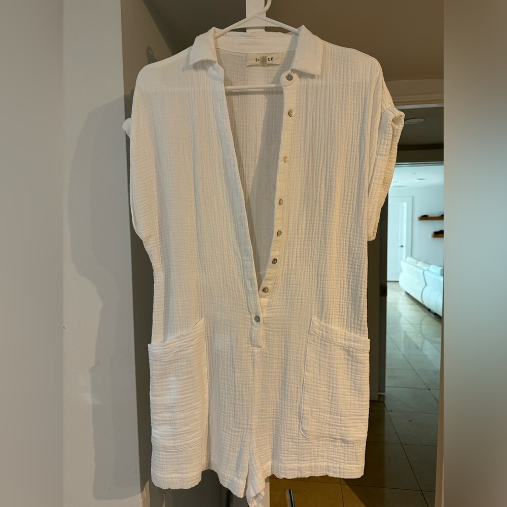 White Romper